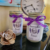 Lavender Fauci scented candle, funny candle, humorous candle, gift idea, lavender candle, dr fauci items, anthony fauci, gift for home