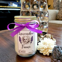 Lavender Fauci scented candle, funny candle, humorous candle, gift idea, lavender candle, dr fauci items, anthony fauci, gift for home