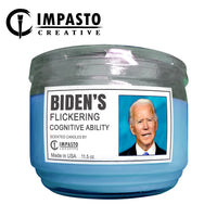 Biden's Flickering Cognitive Ability scented candle, funny candle
