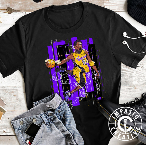 Kobe Bryant 8 Los Angeles, Unisex Tribute Shirt