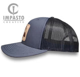 Nipsey Hussle trucker Hat, leather patch hat, unisex hat